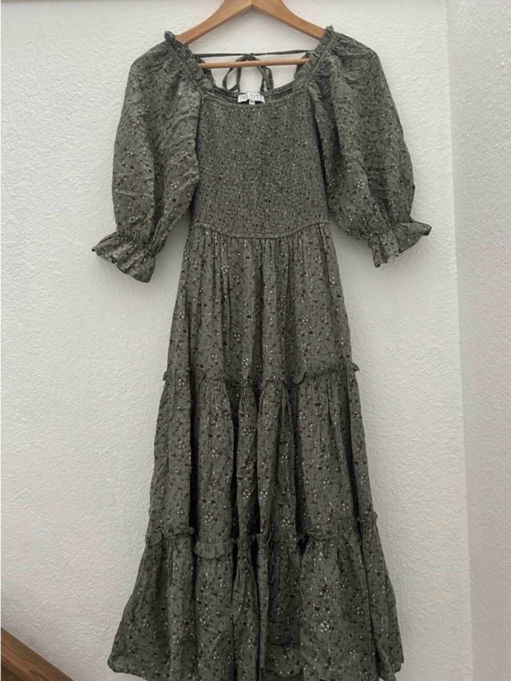 Ivy City Basil Midi Dress